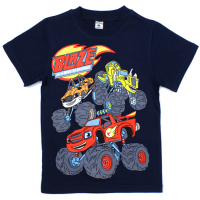 20-102111 "BLAZE" Футболка для мальчика, 4-8 лет, т-синий 20-102111 "BLAZE" Футболка для мальчика, 4-8 лет, т-синий